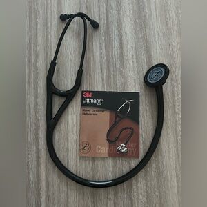 #2161 3M™ Littmann® Master Cardiology™
Stethoscope, Black Plated Chestpiece